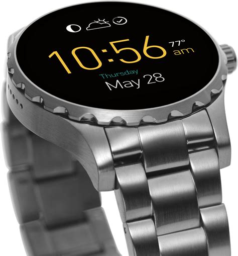 fossil smartwatch q marshal iphone